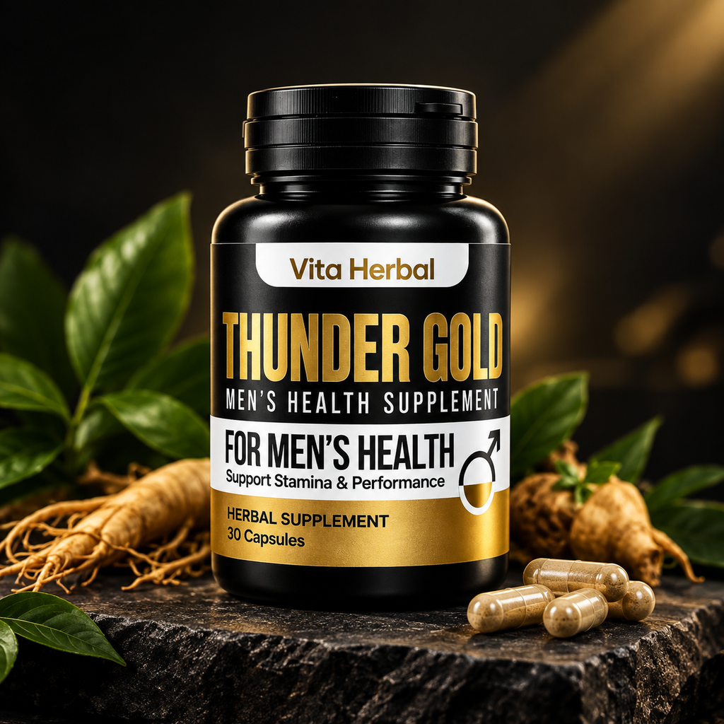 Thunder Gold — Men’s Stamina & Vitality Supplement